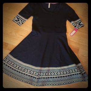 Xhilaration Size Small Black Sweater Dress BNWT